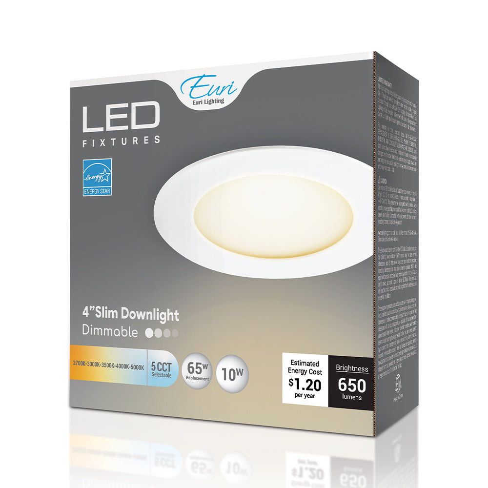 5CCT Selectable LED Downlight 65W Dim ES