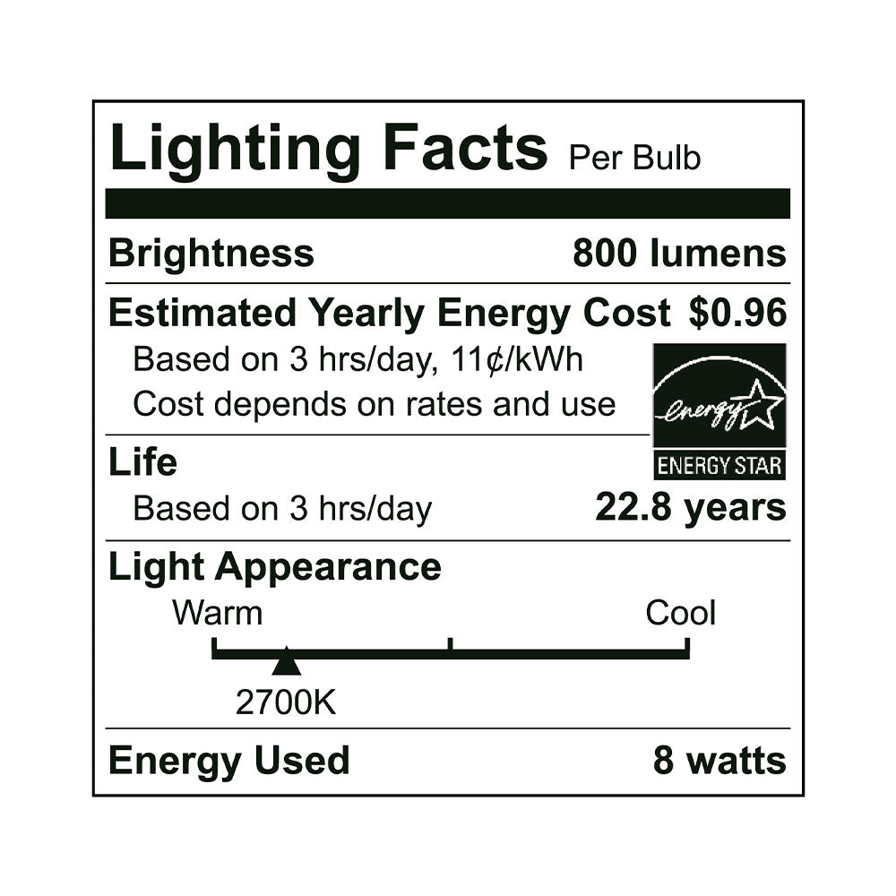 LED A19 60W Dim ES