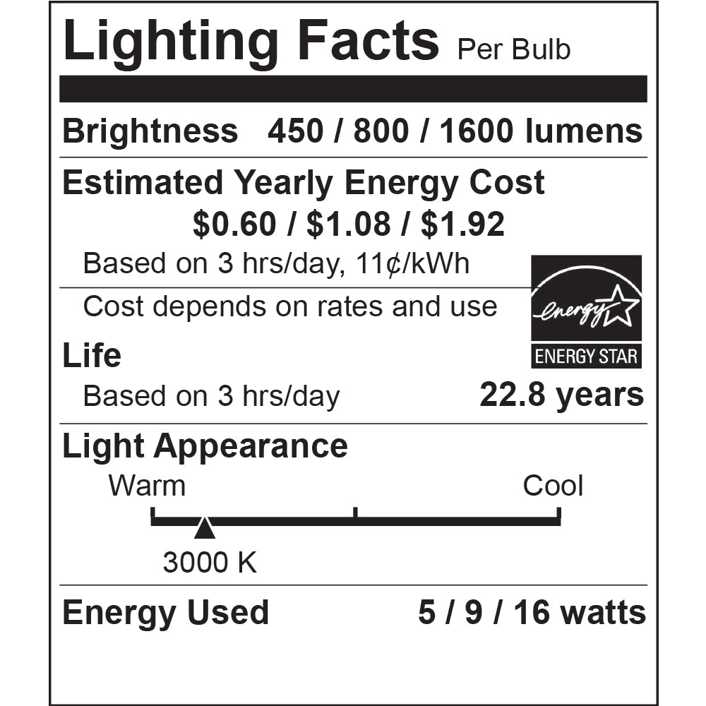 LED A21 100W Non-dim/ ES