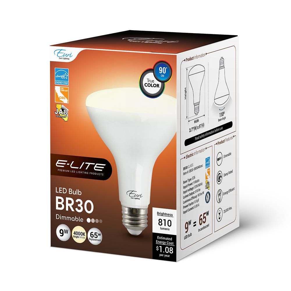 LED BR30 65 W DIM ES, CEC