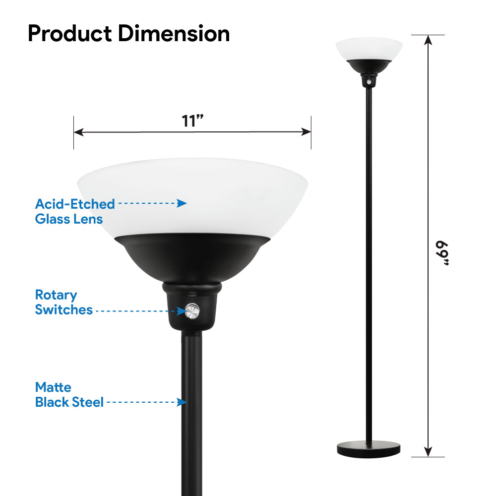 LED Torchiere Dim/ES