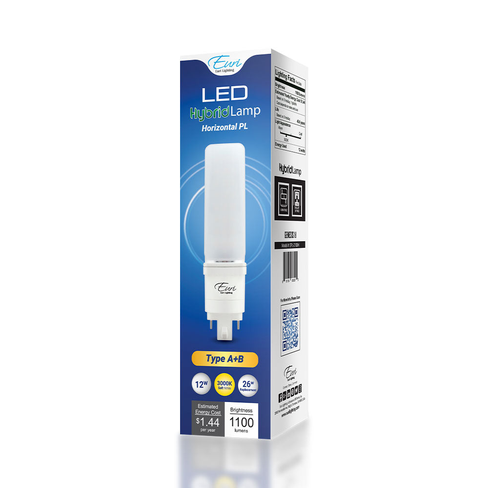 LED PL 12W Non-Dim/DLC