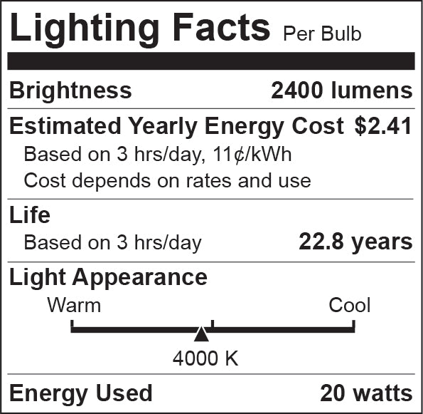 LED T8 20W Non-Dim/DLC/Type A+B