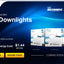 LED Downlight 100W Dim ES