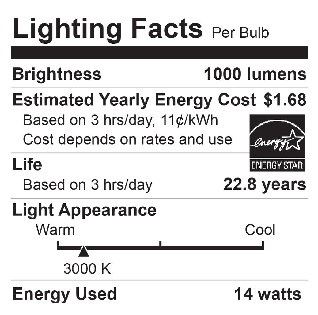 LED WL 60W Non-dim/ES